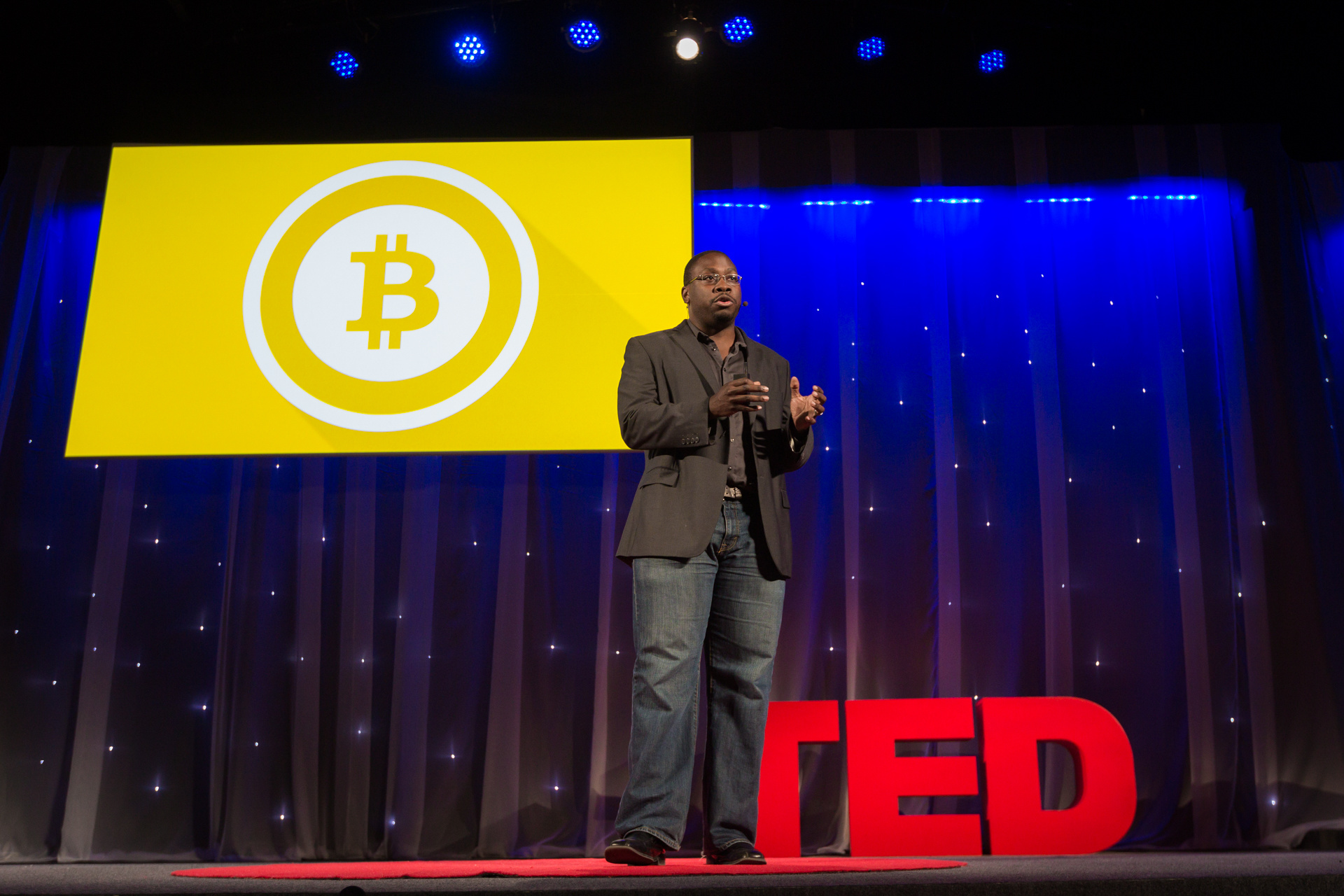 Jon Gosier speaking at TED University, TEDGlobal 2014, South, October 5-10, 2014, Copacabana Palace Hotel, Rio de Janeiro, Brazil. Photo: Ryan Lash/TED