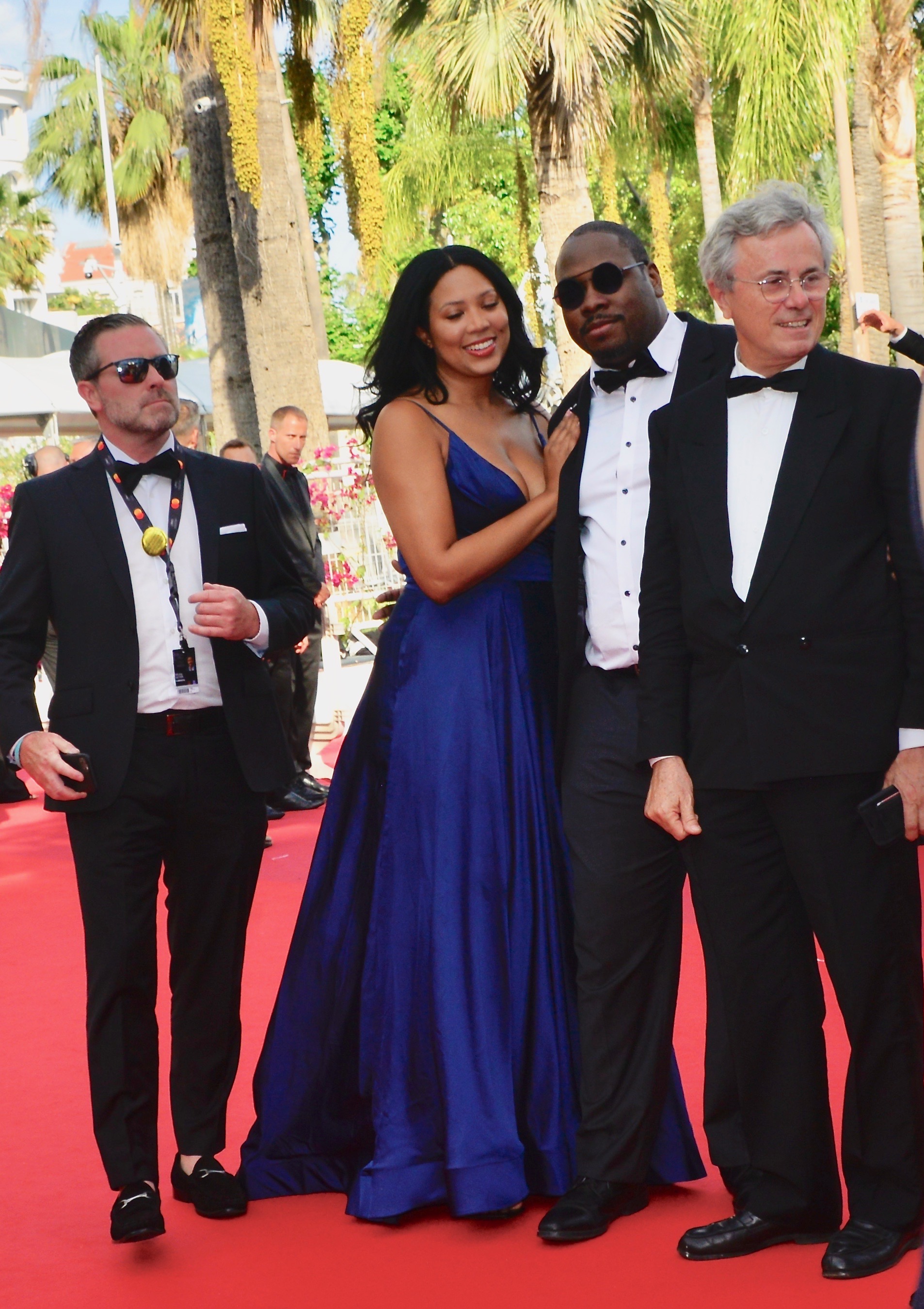 Jon Gosier and Team FilmHedge on the Red Carpet