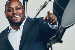 Jon Gosier during a studio portrait session