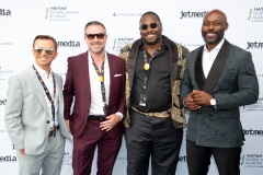 Josh Harris, Jon Gosier, Mickey Vetter and Jimmy Jean-Louis