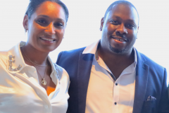 Ingrid Jean-Baptiste and Jon Gosier