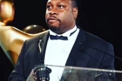 Jon Gosier Presents Award to Bobby Alexander Brown Spike Lee