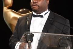 Jon Gosier Presents Award to Bobby Alexander Brown Spike Lee
