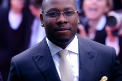 Jon Gosier walks the red carpet at the Cannes 2021 film festival