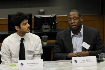 Nadim Nahmud (Mara Group) and Jon Gosier (Gosier Holdings)