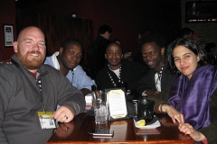 (L to R) Erik Hersman, Jon Gosier, David Kobia, Teddy Ruge, and Rose Shuman